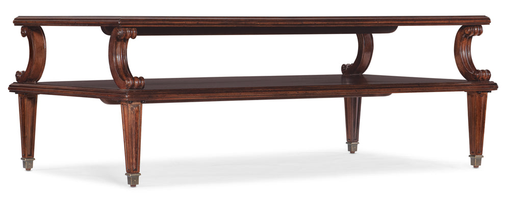 Charleston Rectangle Cocktail Table - Maraschino Cherry