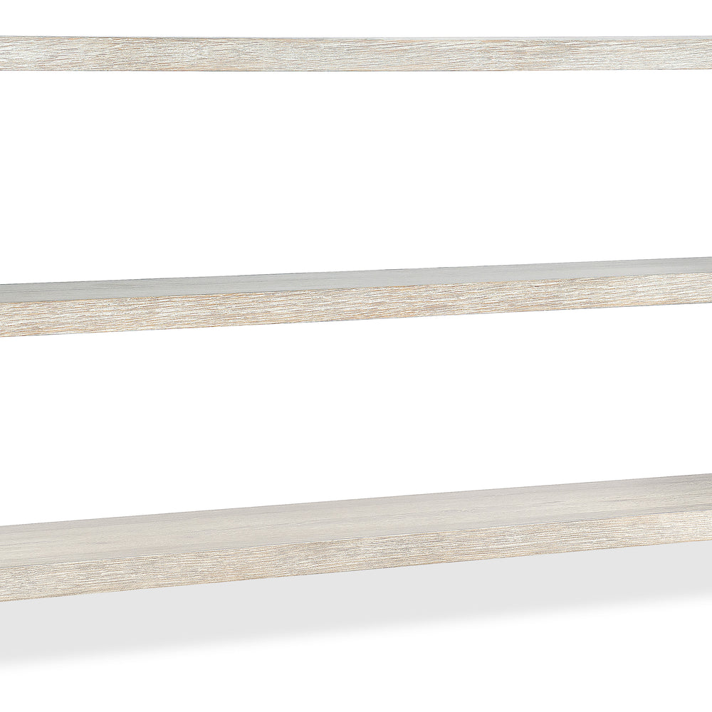 Commerce & Market Console Table - Natural Light Wood.