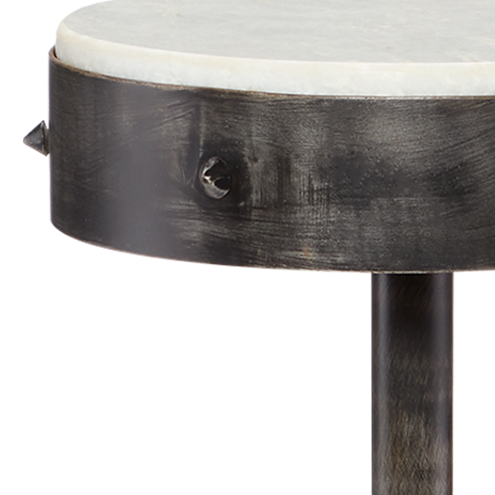 Helios Black Drinks Table