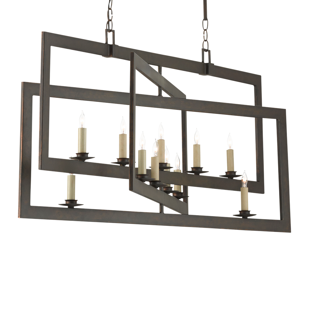 
                      
                        Middleton Rectangular Bronze Chandelier
                      
                    