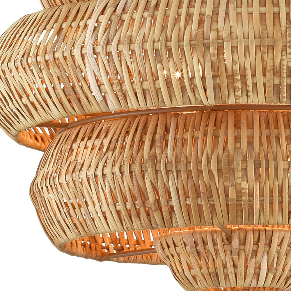 Antibes Small Natural Chandelier