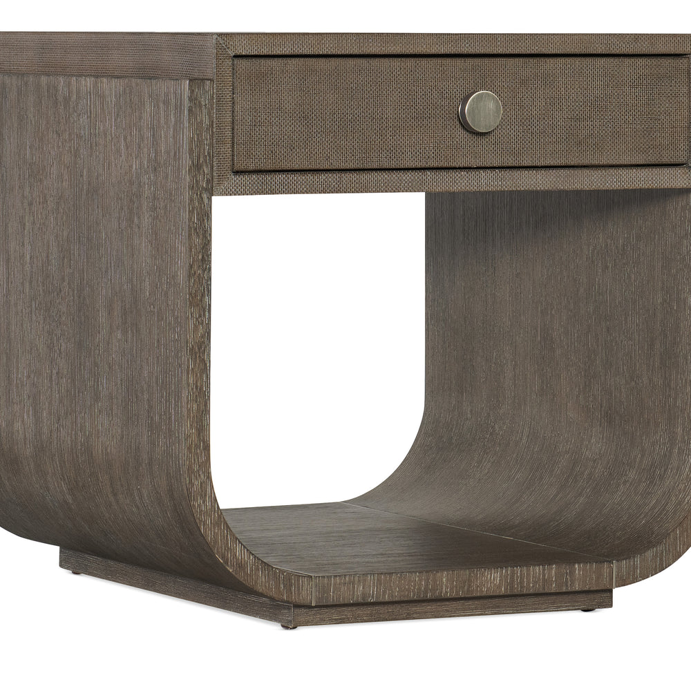 Modern Mood Rectangle End Table - Mink Finish