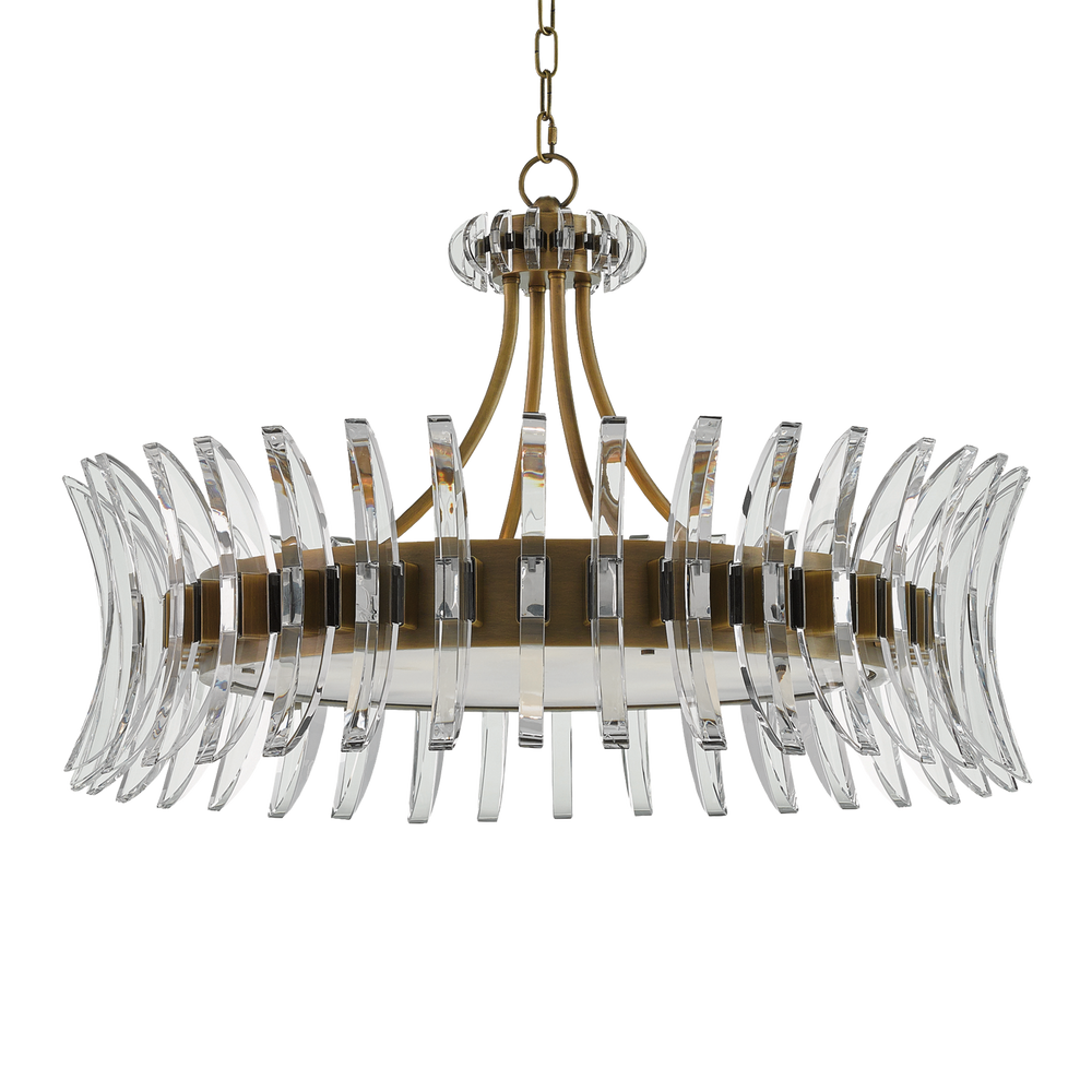 Coquette Brass Chandelier