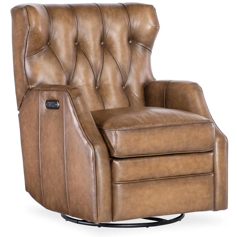 Henderson Power Swivel Glider Recliner - Nature 210-133