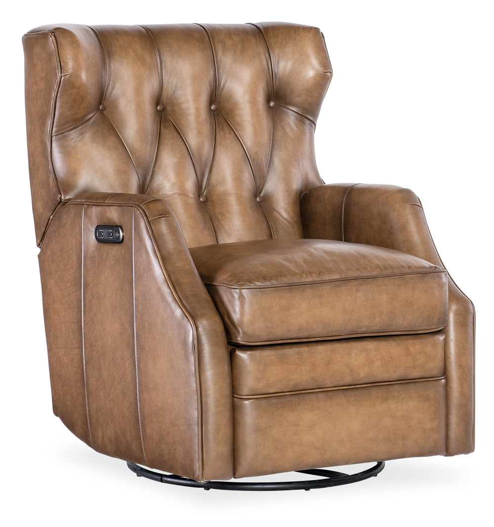 Henderson Power Swivel Glider Recliner - Nature 210-133