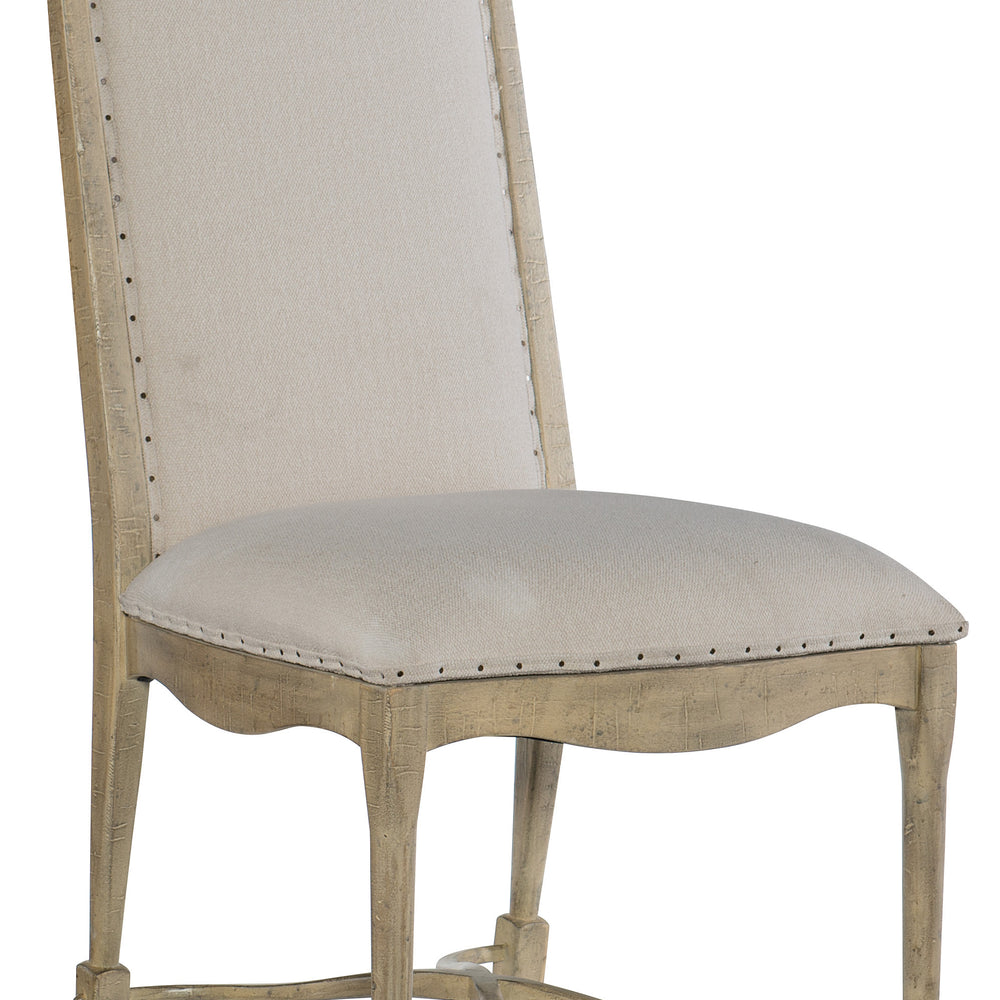 Ciao Bella Upholstered Back Side Chair - Natural
