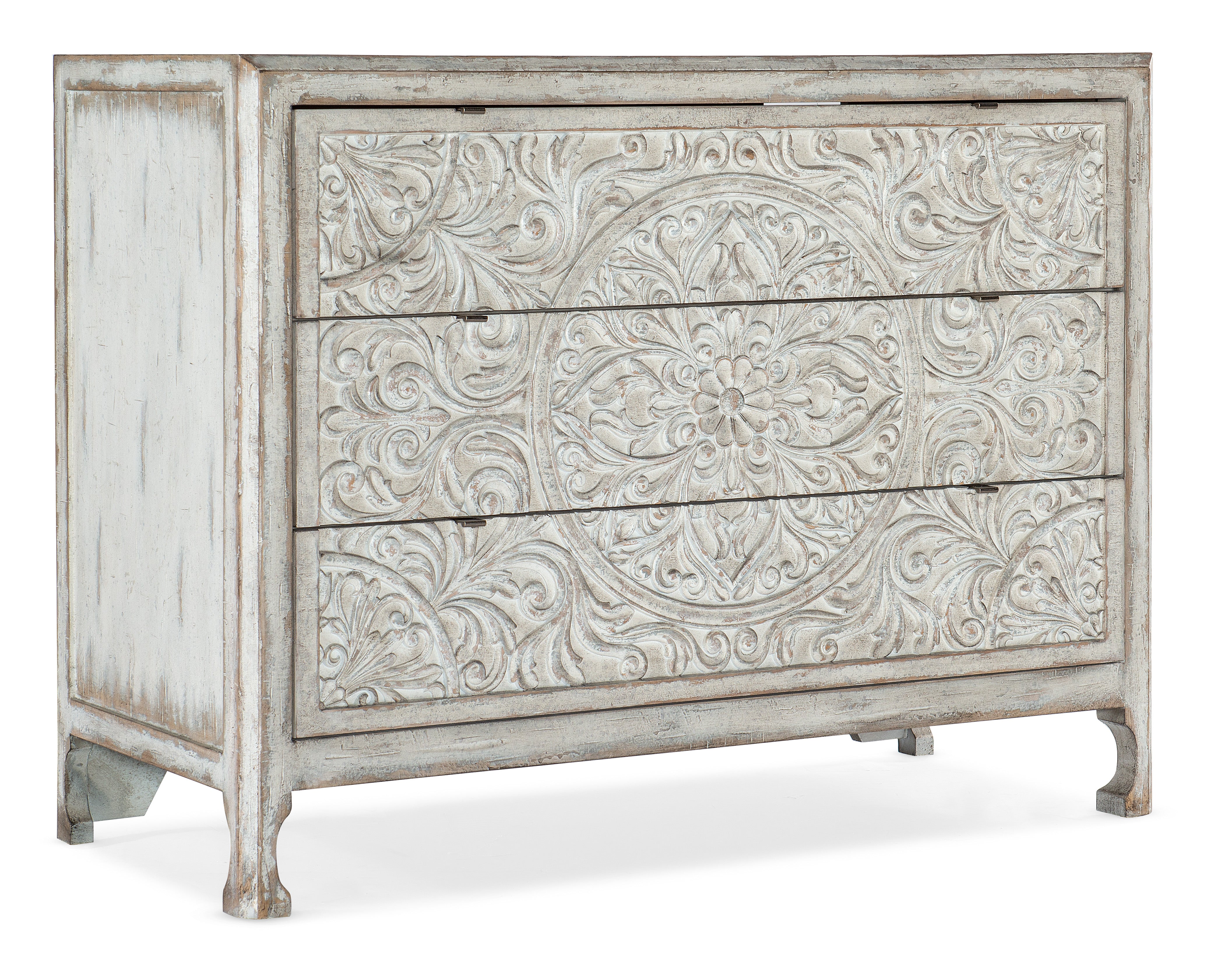 La Grange Lockhart Three-Drawer Accent Chest - Thumbnail 2