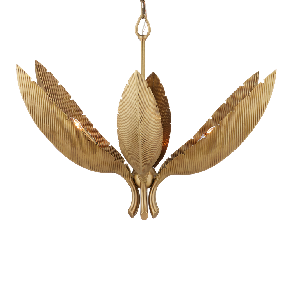 
                      
                        Bird of Paradise Brass Chandelier
                      
                    