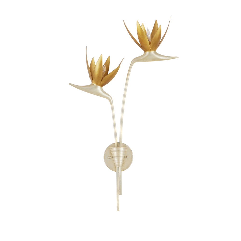 
                      
                        Paradiso Silver & Gold Wall Sconce, Right
                      
                    