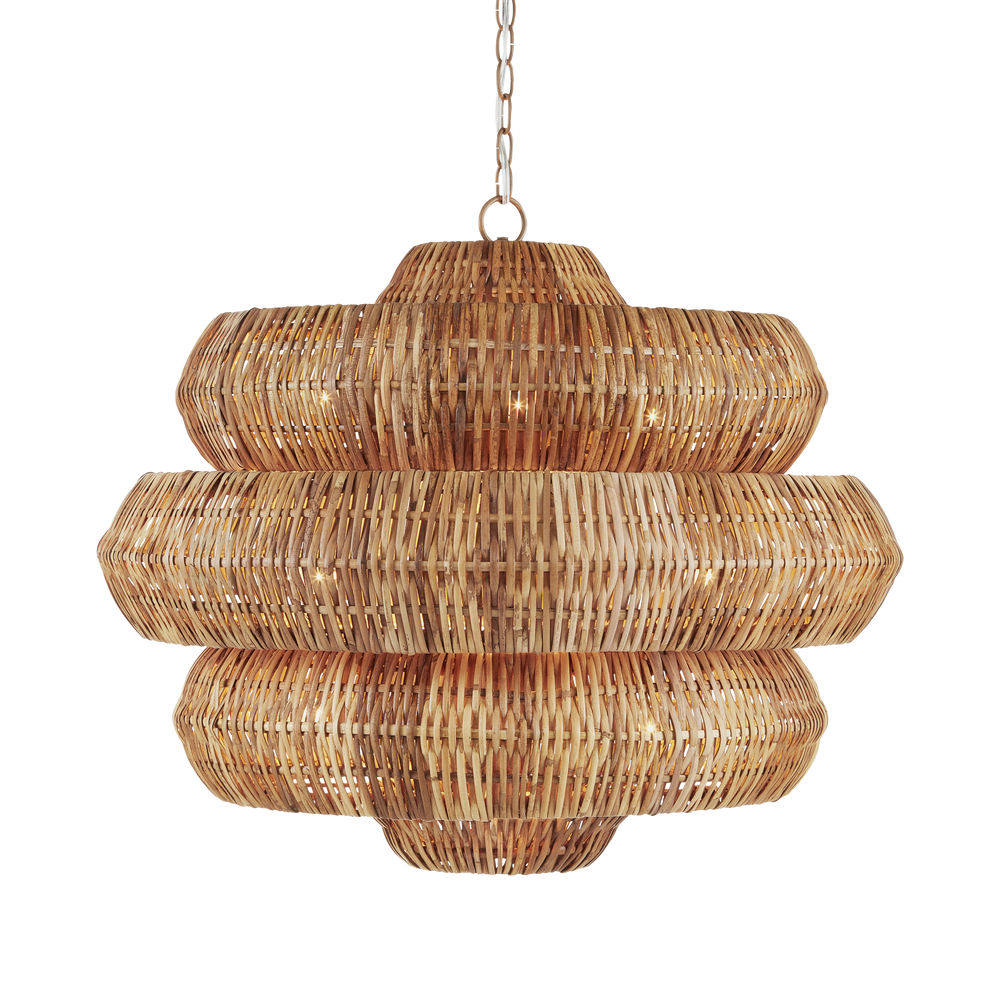Antibes Medium Natural Chandelier