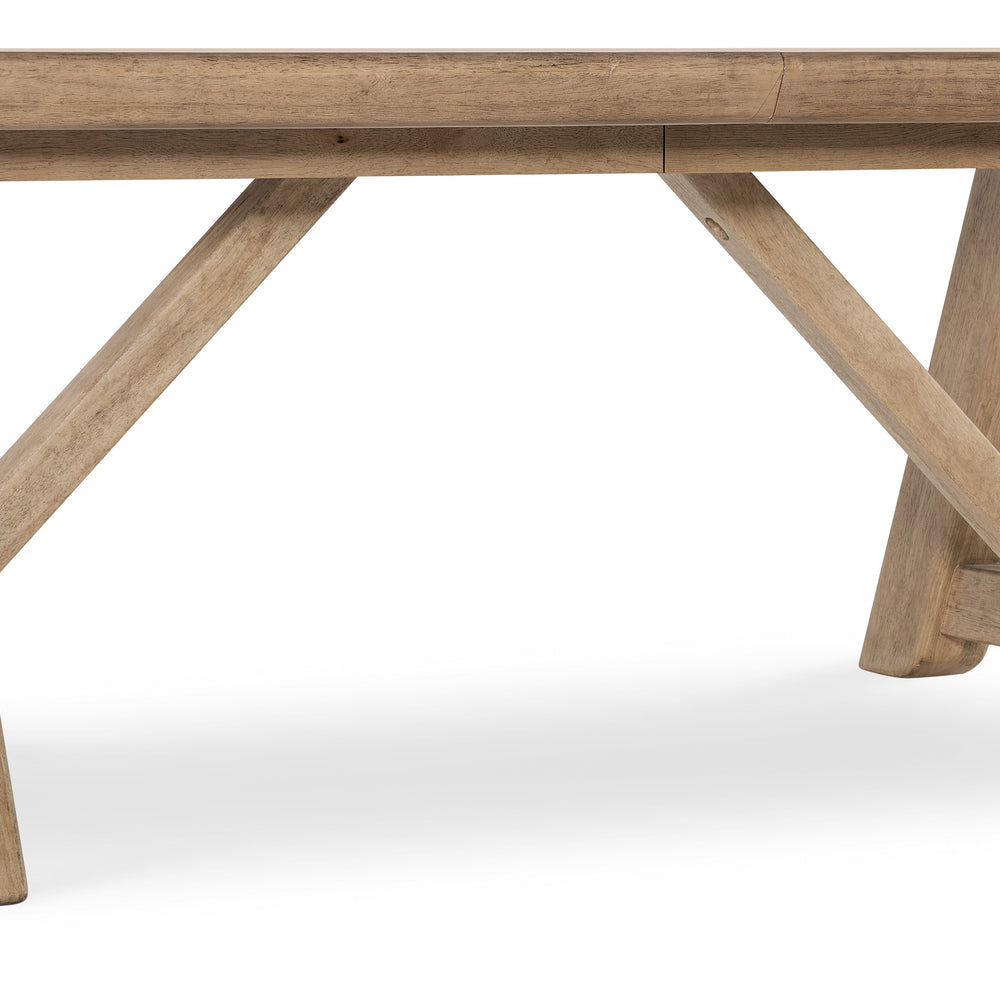 Vineyard Row Rectangle Dining Table with Two 20-inch Leaves