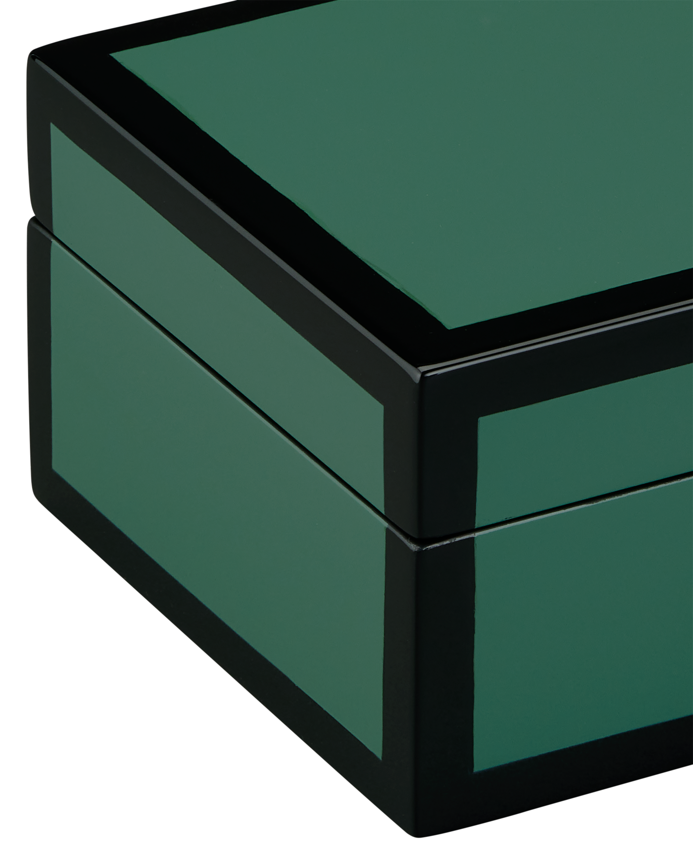 Green Lacquer Box Set of 2 - Thumbnail 3