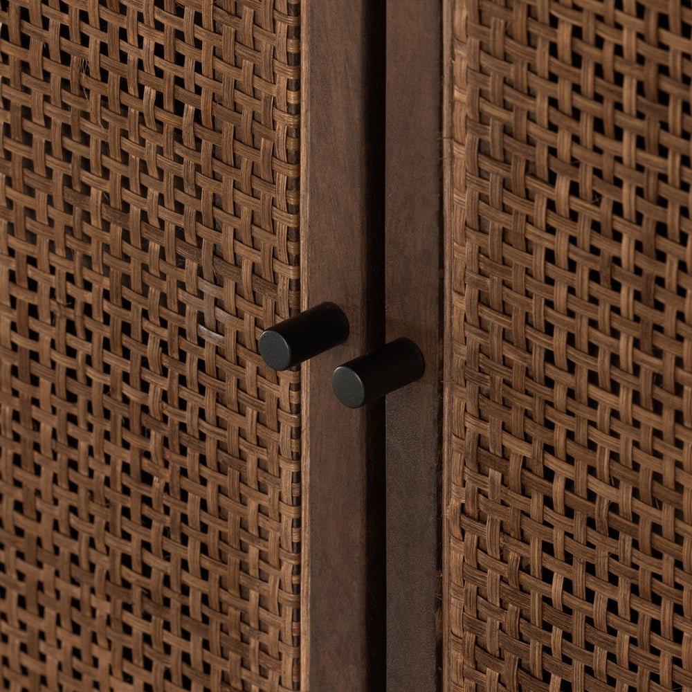 
                      
                        Carmel Small Cabinet - Brown Cane
                      
                    