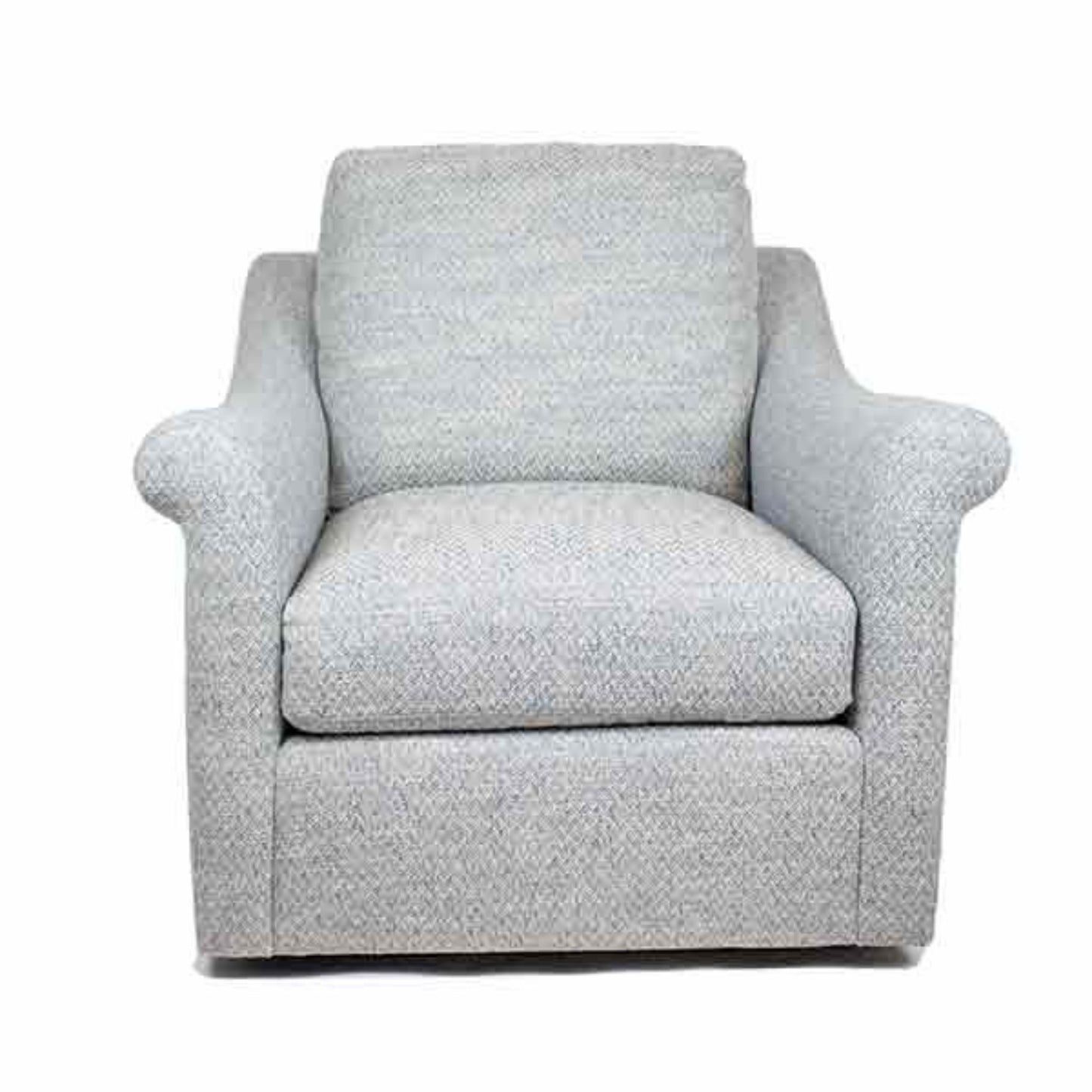 Danae Swivel Lounge Chair (Light Grey)