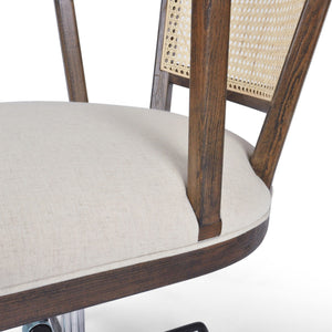 Alexa Desk Chair - Savile Flax - #shop_name Chairs
