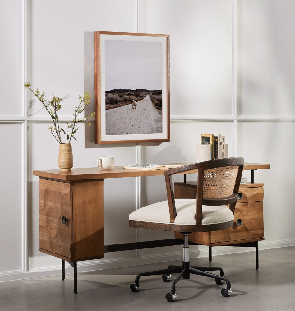 Alexa Desk Chair - Savile Flax - #shop_name Chairs