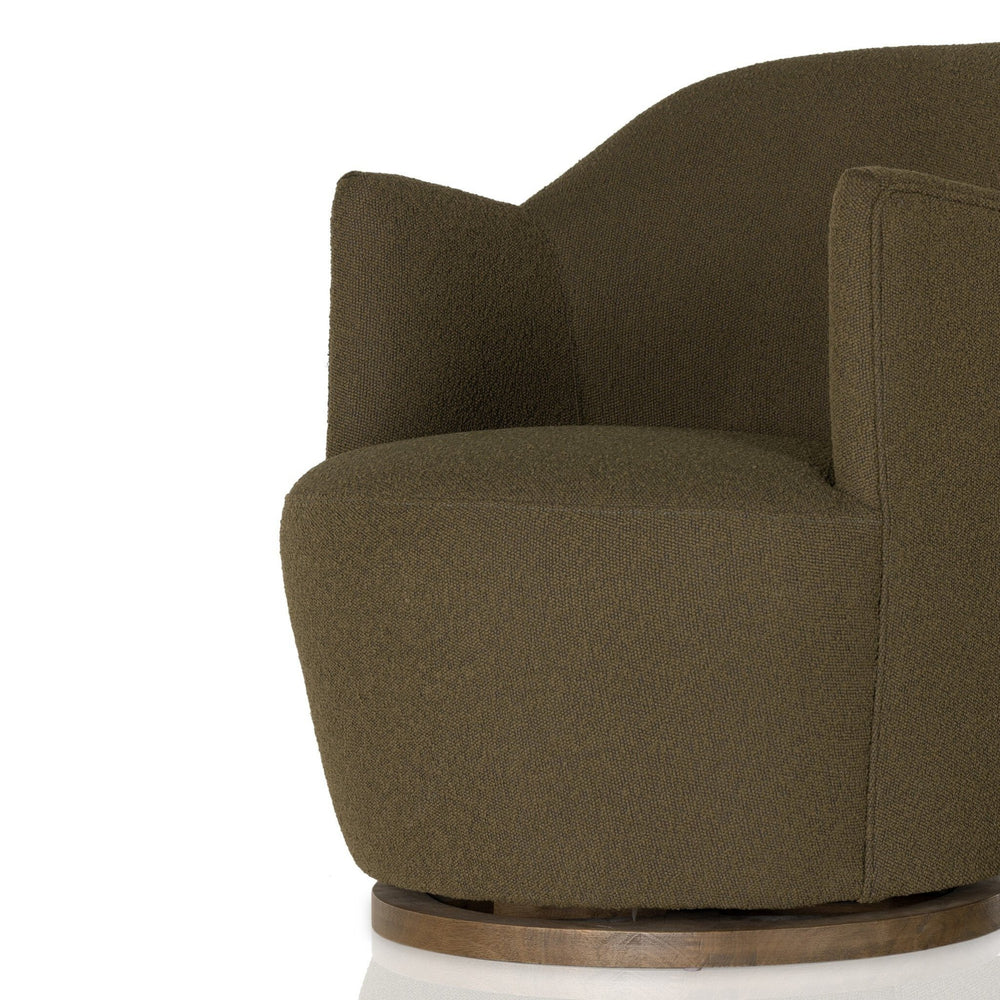 
                      
                        Aurora Swivel Chair - FIQA Boucle Olive - #shop_name Chairs
                      
                    