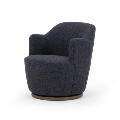 Aurora Swivel Chair - Thames Slate