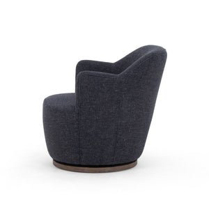 
                
                    Load image into Gallery viewer, Aurora Swivel Chair - Thames Slate - #shop_name Chairs
                
            
