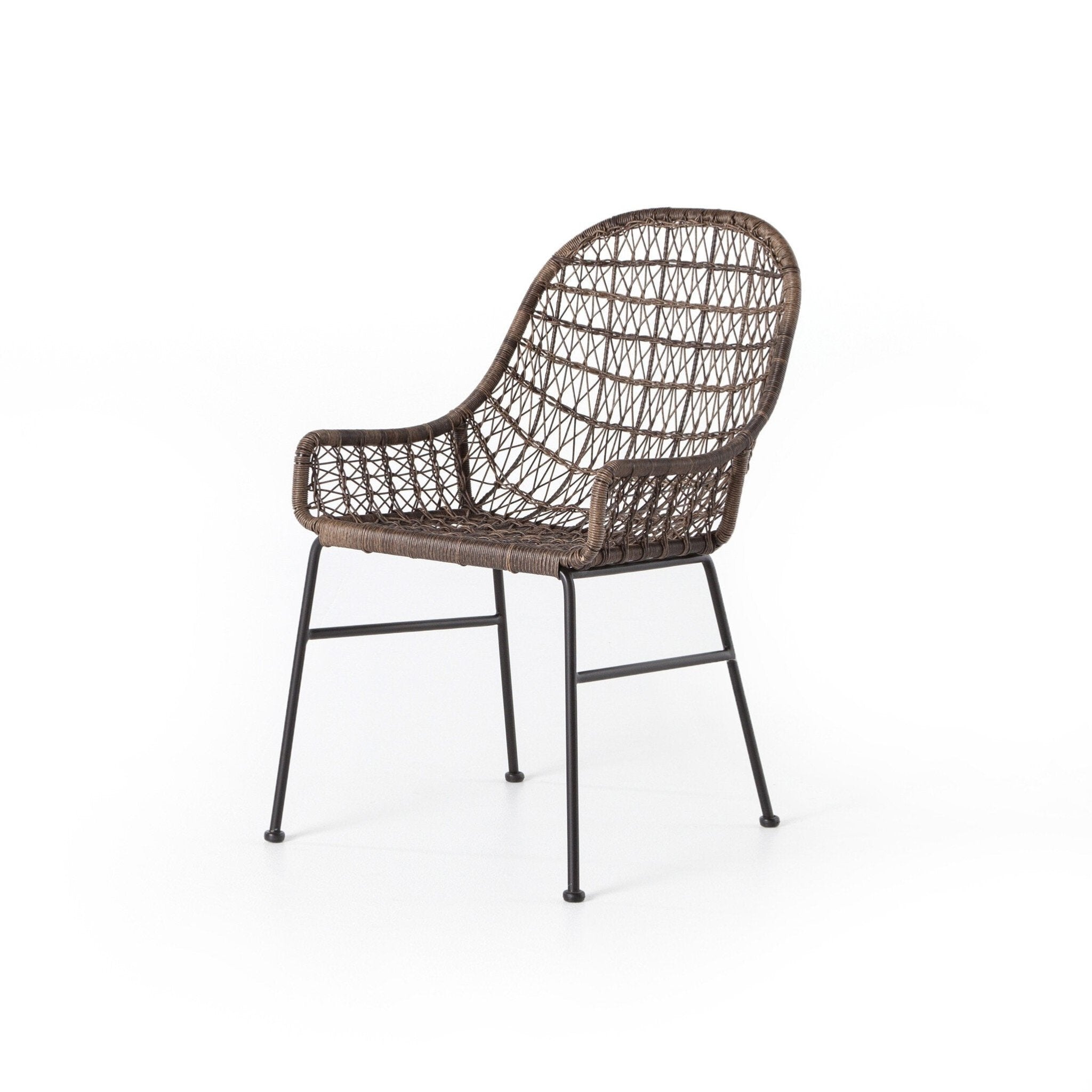 Bandera Outdoor Woven Dining Chair - Thumbnail 3