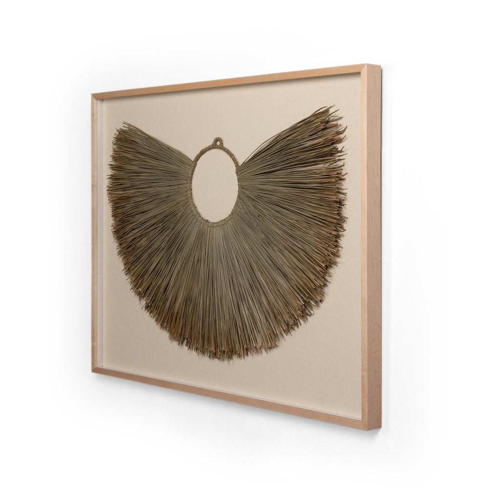 
                
                    Load image into Gallery viewer, Beda Framed Sea Grass Object - Black - #shop_name Framed Objects &amp;amp; Textiles
                
            