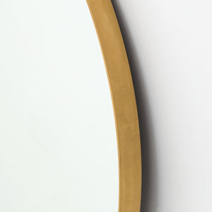 
                
                    Load image into Gallery viewer, Bellvue Round Mirror - Polished Brass - #shop_name Mirrors
                
            