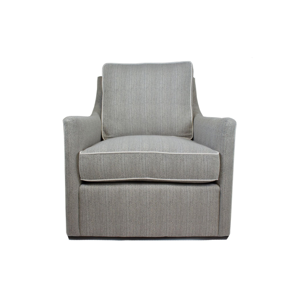 Benington Pewter Swivel Chair - #shop_name Swivel Chair