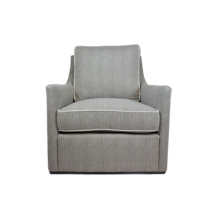 
                
                    Load image into Gallery viewer, Benington Pewter Swivel Chair - #shop_name Swivel Chair
                
            