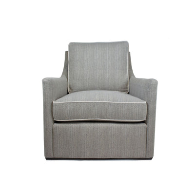 Benington Pewter Swivel Chair