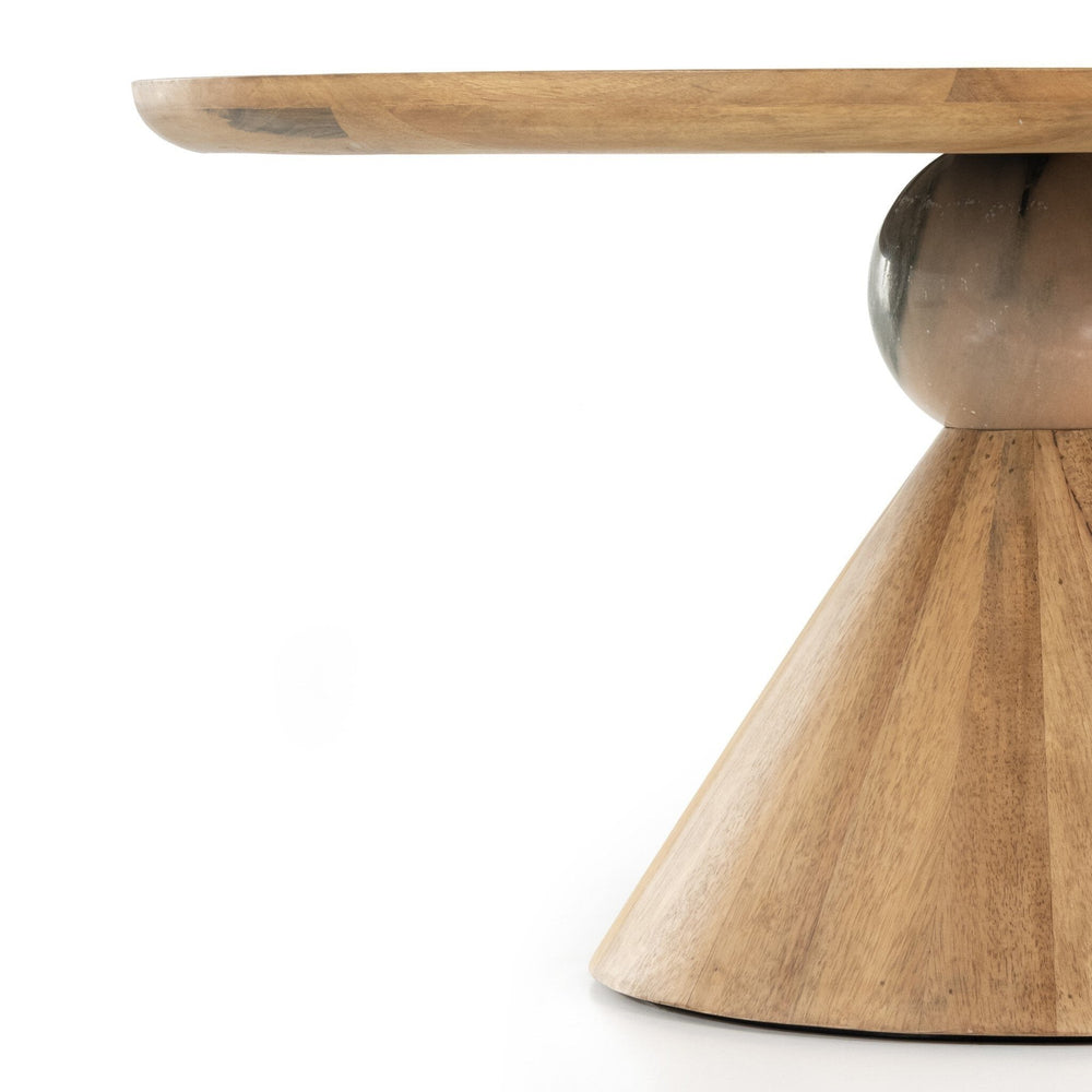
                
                    Load image into Gallery viewer, Bibianna Dining Table - Smoked Honey - #shop_name Dining &amp;amp; Kitchen Tables
                
            