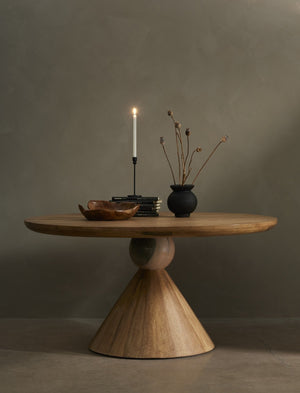 
                
                    Load image into Gallery viewer, Bibianna Dining Table - Smoked Honey - #shop_name Dining &amp;amp; Kitchen Tables
                
            