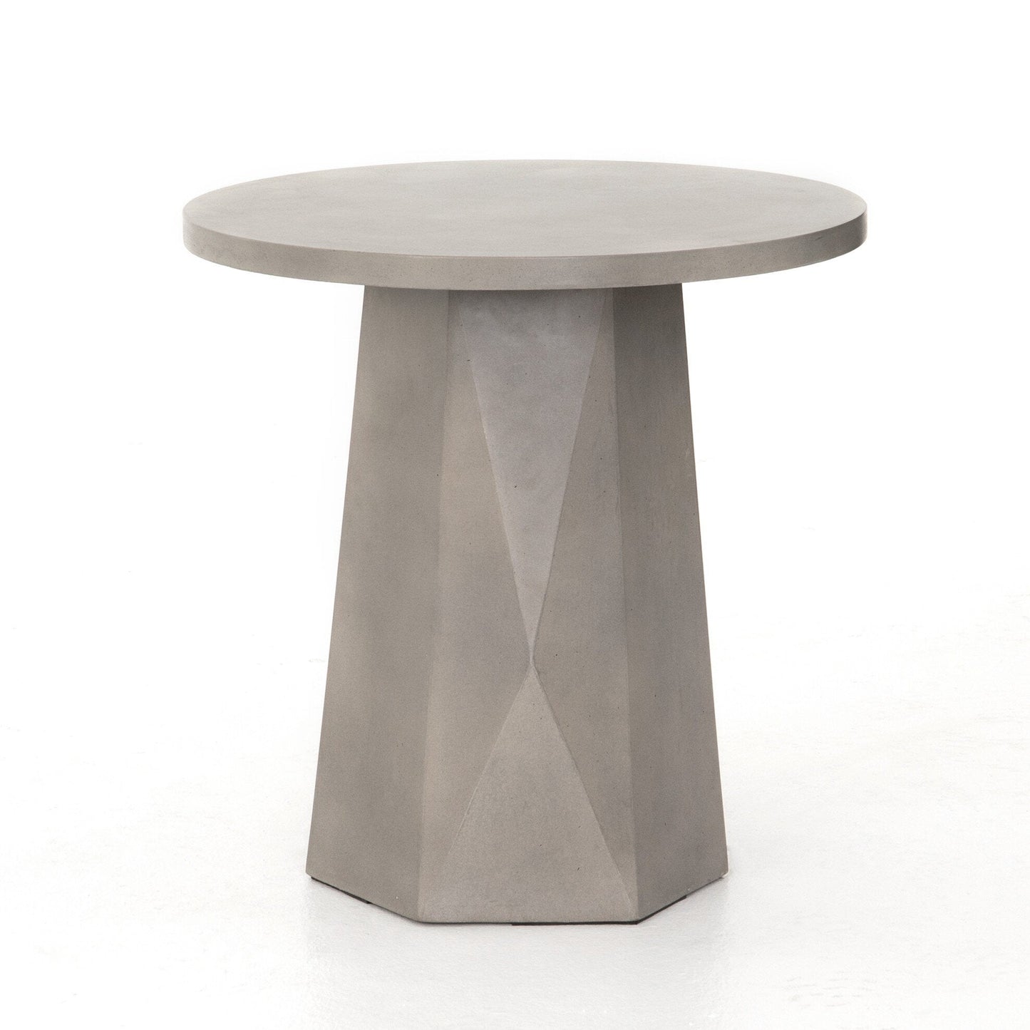 Bowman Outdoor End Table - Grey Concrete - #shop_name Outdoor Tables & Storage