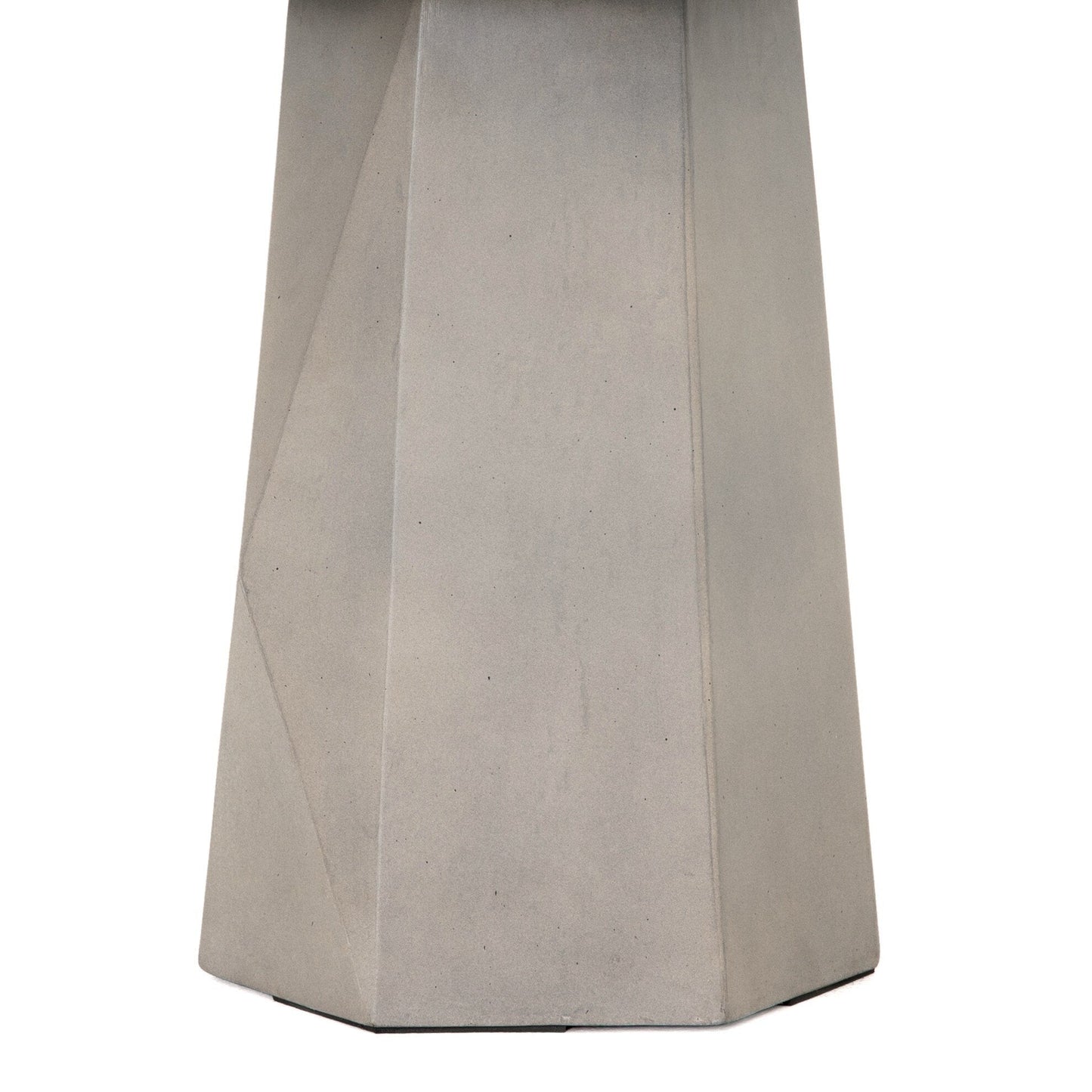 Bowman Outdoor End Table - Grey Concrete - #shop_name Outdoor Tables & Storage
