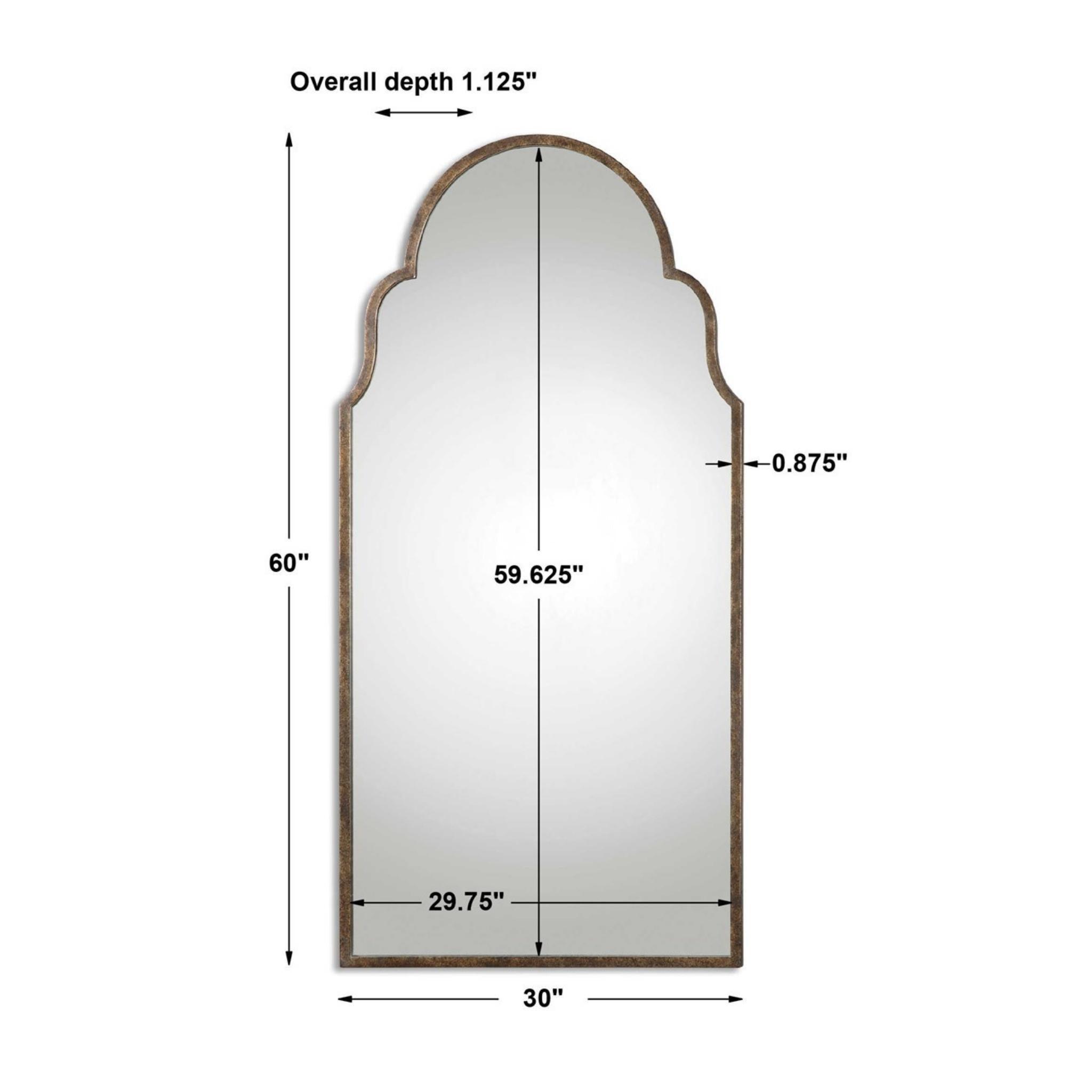 Brayden Tall Arch Mirror - Thumbnail 4