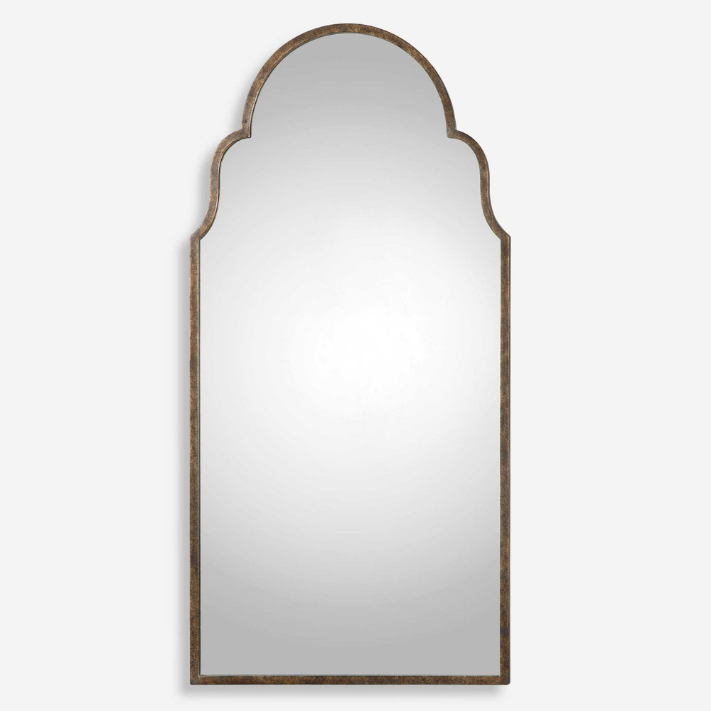 
                      
                        Brayden Tall Arch Mirror, Bronze - #shop_name Mirrors
                      
                    