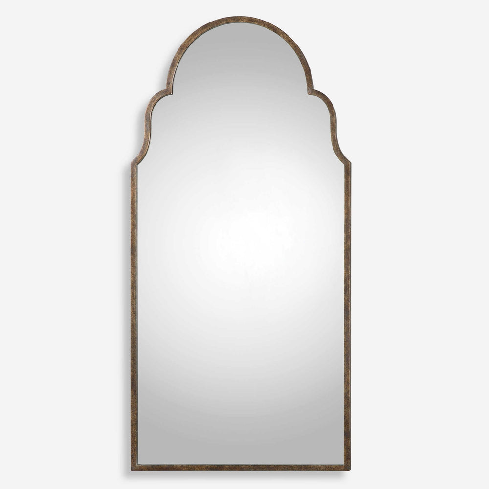 Brayden Tall Arch Mirror, Bronze - #shop_name Mirrors