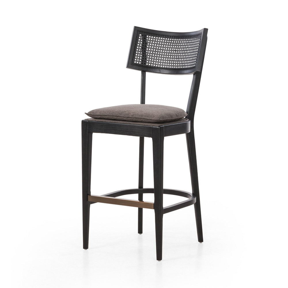 
                
                    Load image into Gallery viewer, Britt Bar + Counter Stool - Savile Charcoal - #shop_name Chairs
                
            