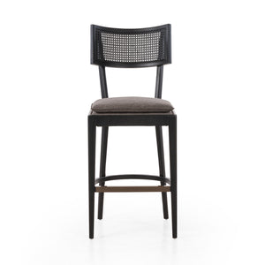 
                
                    Load image into Gallery viewer, Britt Bar + Counter Stool - Savile Charcoal - #shop_name Chairs
                
            