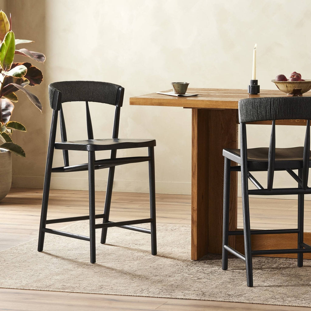 
                      
                        Buxton Bar + Counter Stool - Black Oak - #shop_name Chairs
                      
                    