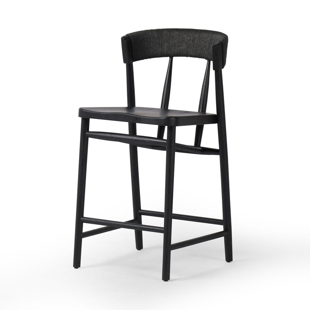 Buxton Bar + Counter Stool - Black Oak - #shop_name Chairs