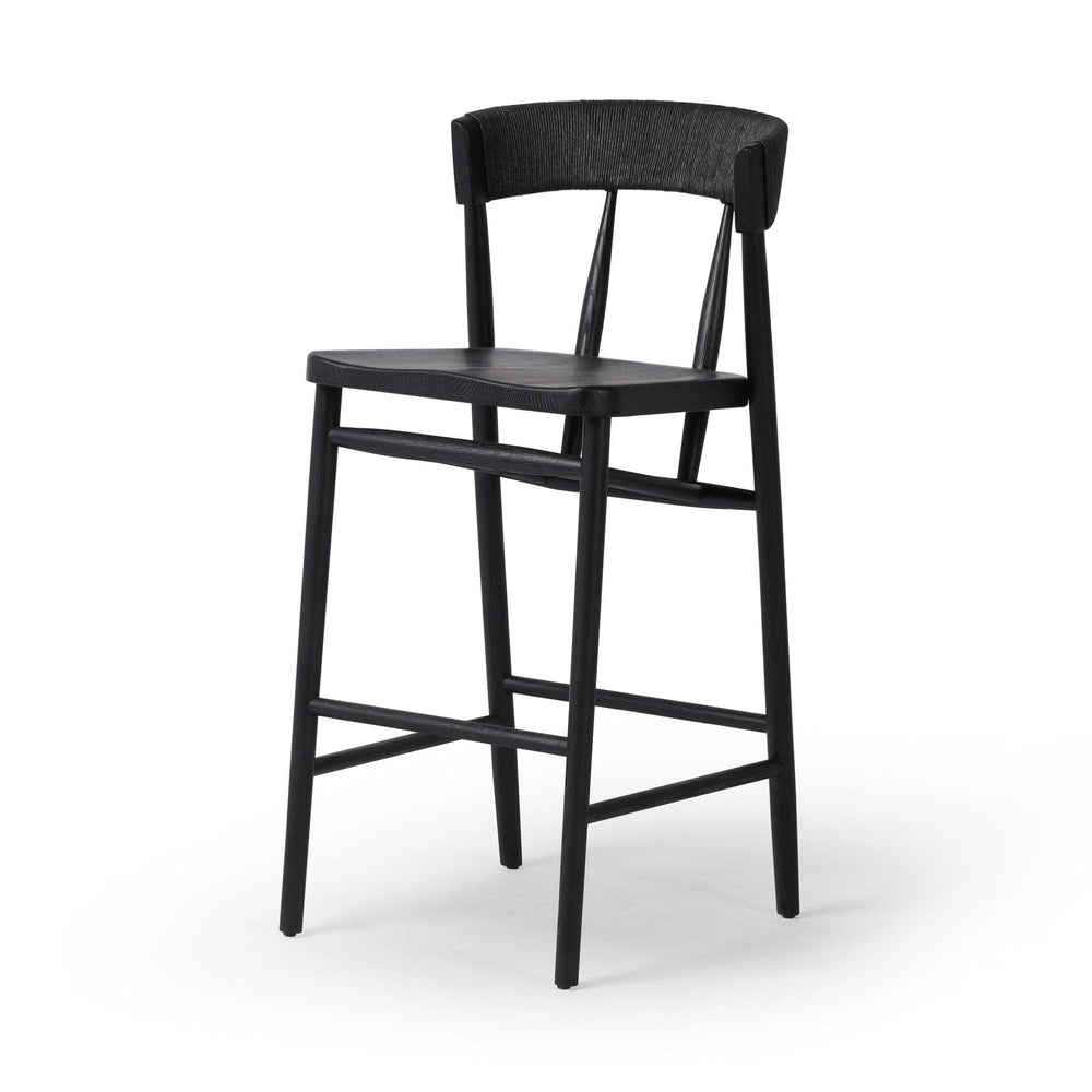 Buxton Bar + Counter Stool - Black Oak - #shop_name Chairs