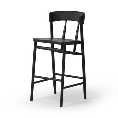 Buxton Bar Stool - Black Oak