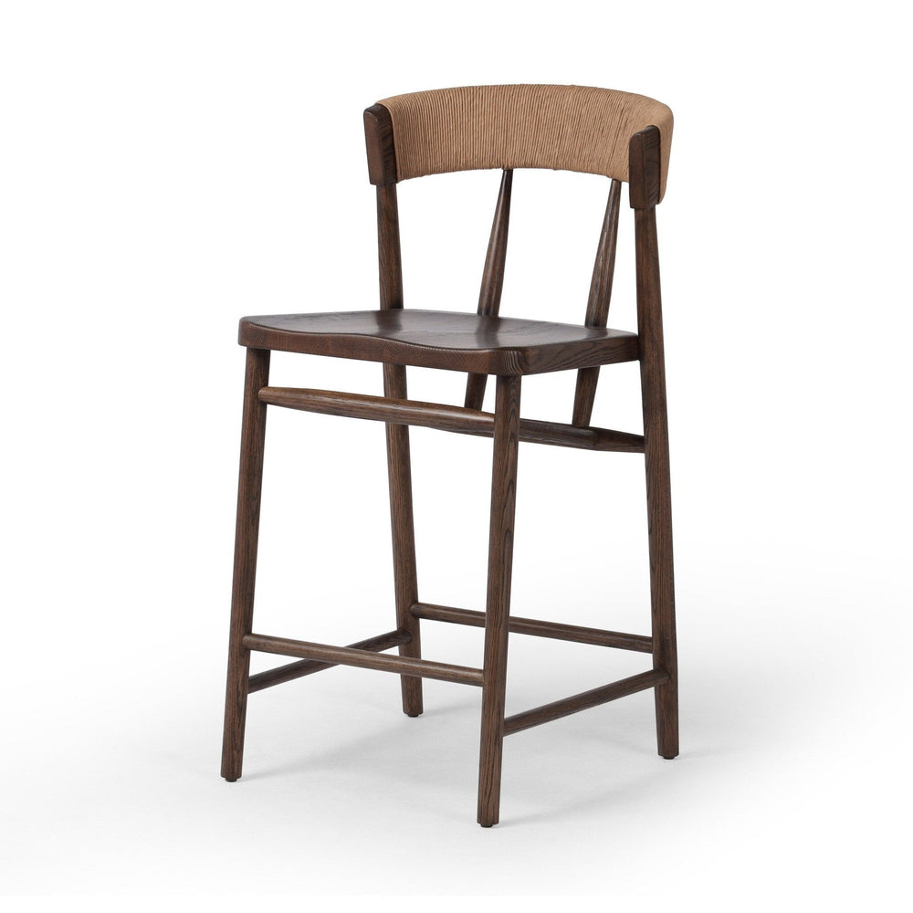 Buxton Bar + Counter Stool - Drifted Oak - #shop_name Chairs