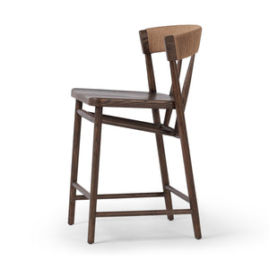 Buxton Bar + Counter Stool - Drifted Oak - #shop_name Chairs