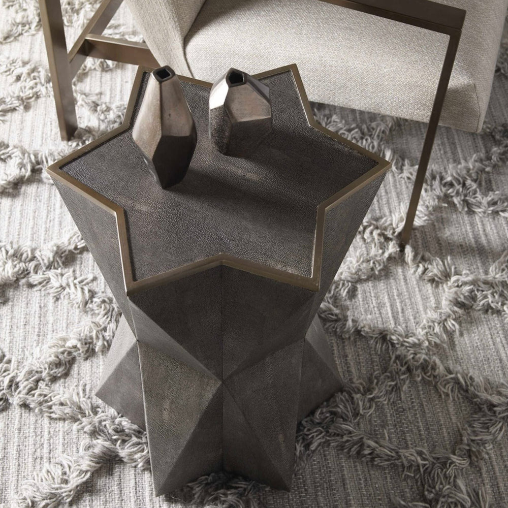 
                      
                        Capella Accent Table, Gray - #shop_name Side Table
                      
                    