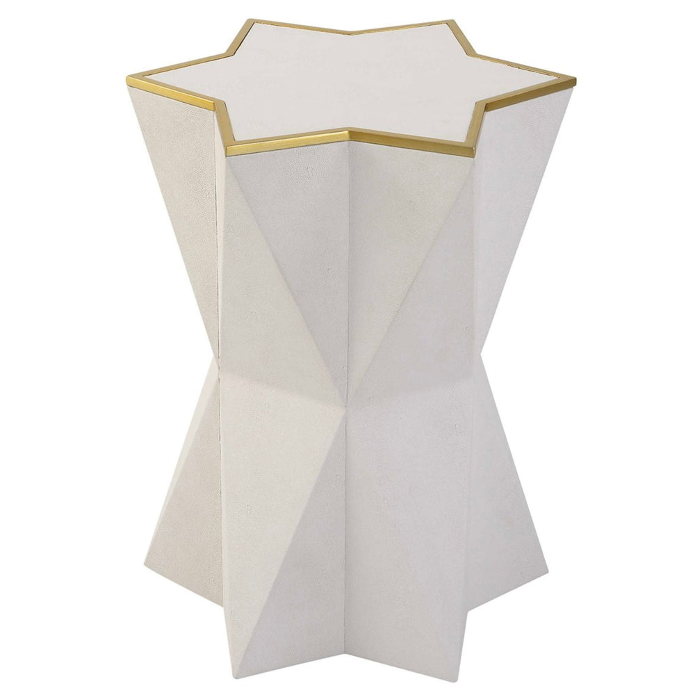 
                      
                        Capella Accent Table, White - #shop_name Side Table
                      
                    