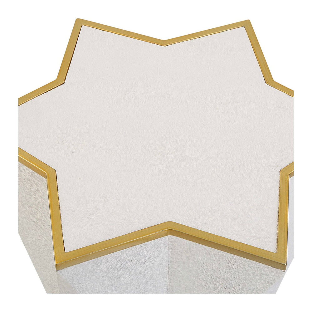
                      
                        Capella Accent Table, White - #shop_name Side Table
                      
                    