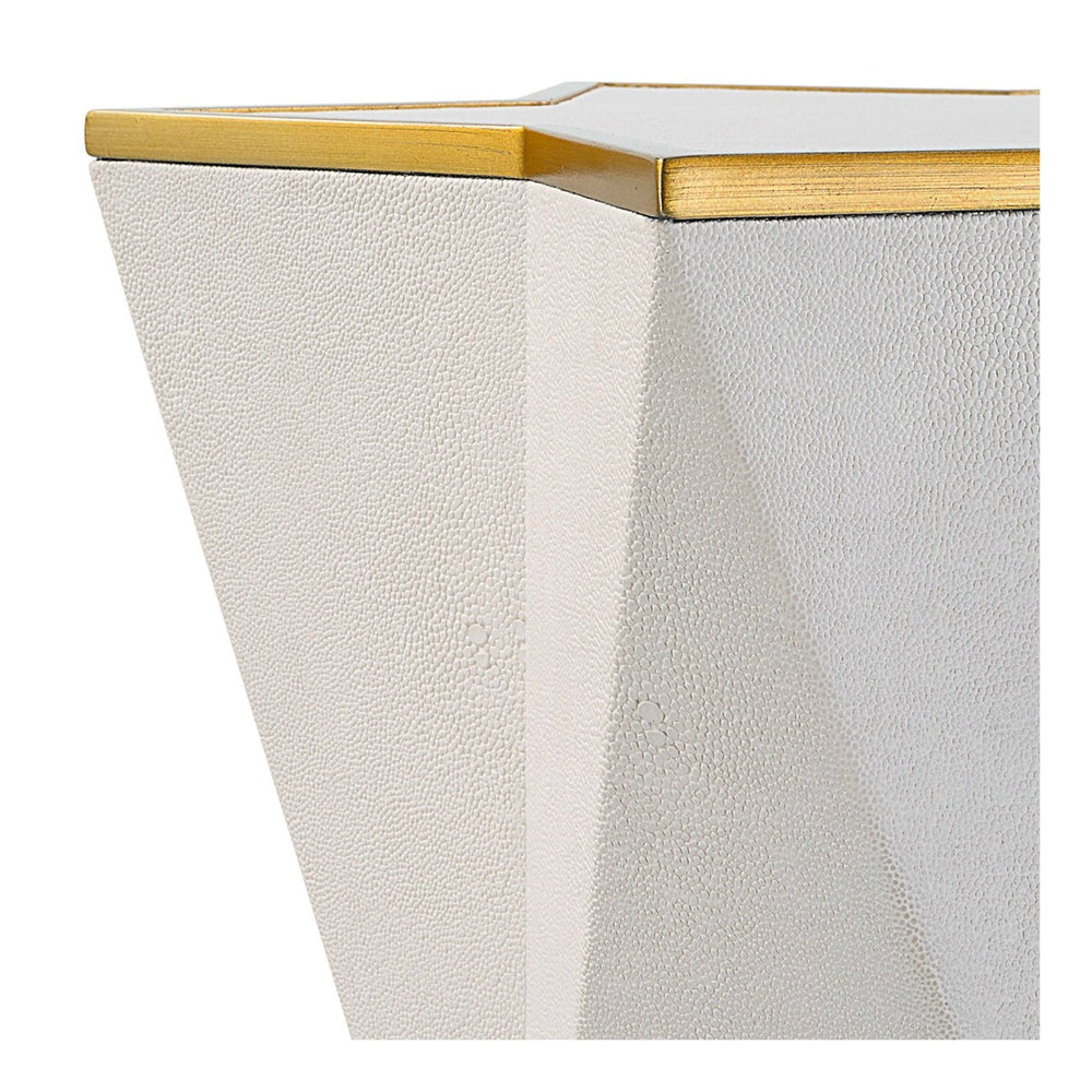 Capella Accent Table, White - #shop_name Side Table