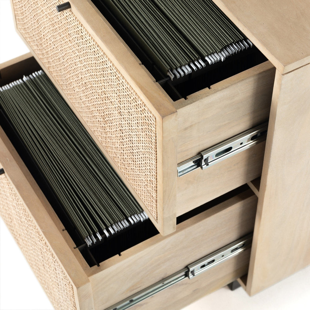 
                
                    Load image into Gallery viewer, Carmel Filing Cabinet - Natural Mango - #shop_name Office Storage
                
            
