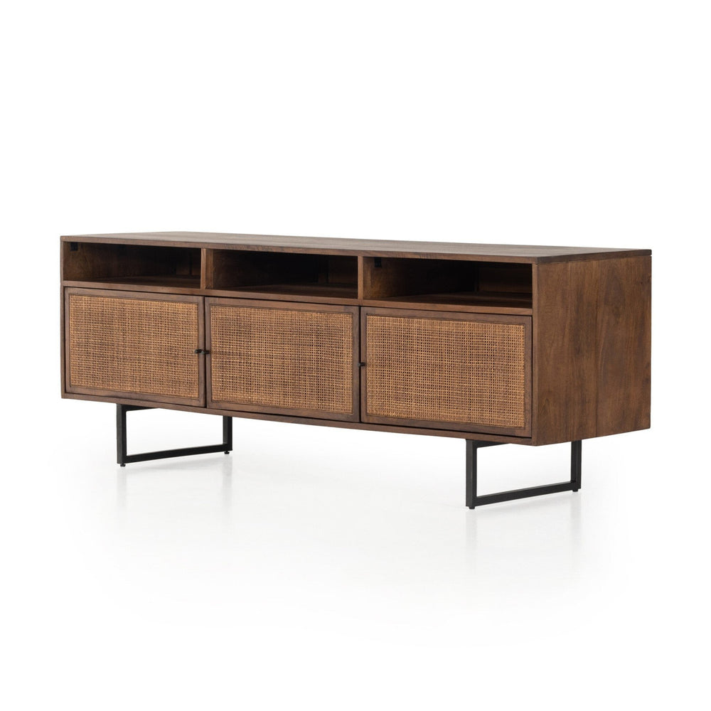 
                
                    Load image into Gallery viewer, Carmel Media Console - Brown Wash - #shop_name Media Consoles
                
            